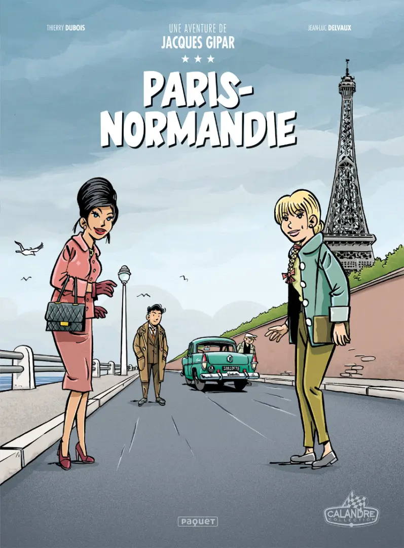 Couverture de l'album Une aventure de Jacques Gipar Intégrale Paris-Normandie