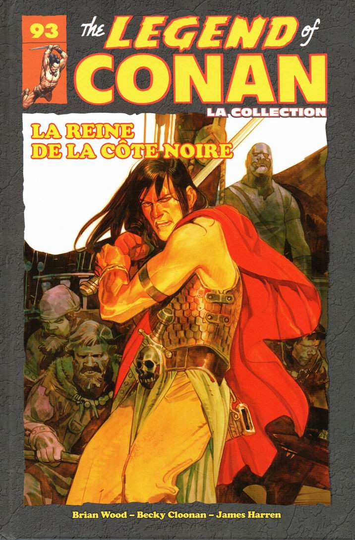 Couverture de l'album The Savage Sword of Conan - La Collection Tome 93 La Reine de la Côte Noire