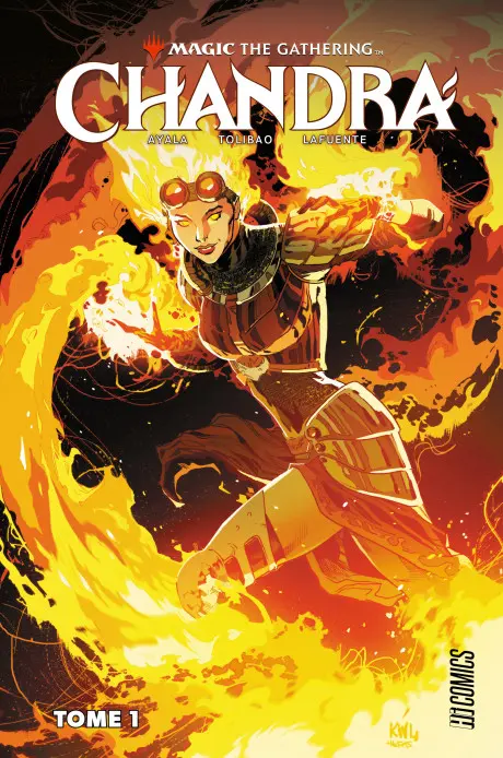 Couverture de l'album Magic the Gathering - Chandra Tome 1 Les fantômes de Ravnica