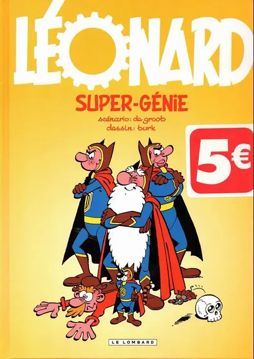 Couverture de l'album Léonard Tome 43 Super-génie