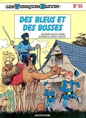 Couverture de l'album Les Tuniques Bleues Tome 25 Des bleus et des bosses