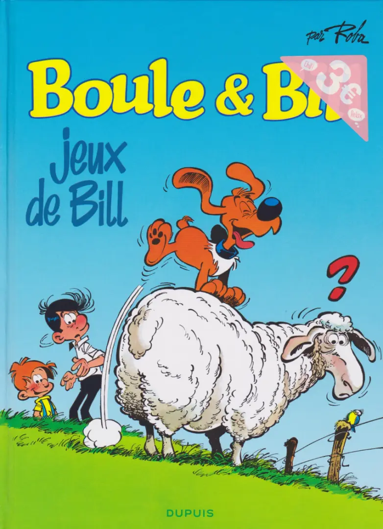 Couverture de l'album Boule & Bill Tome 16 Jeux de Bill