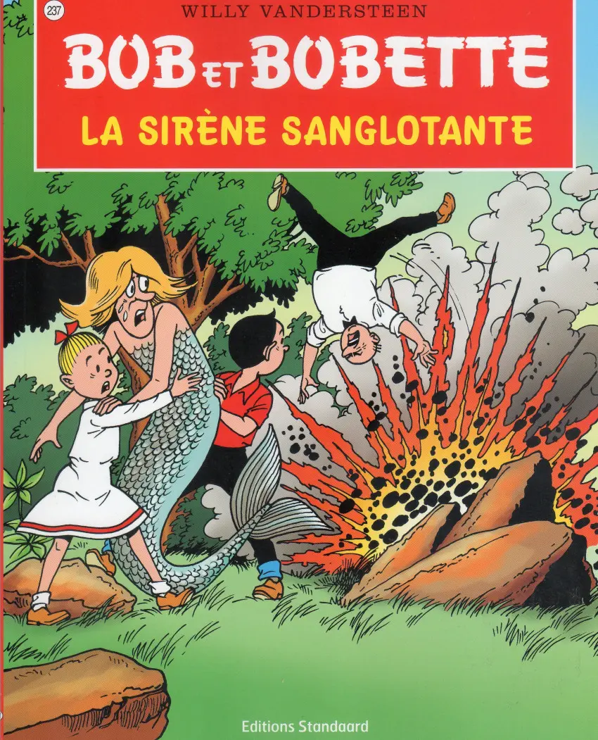 Couverture de l'album Bob et Bobette Tome 237 La sirène sanglotante