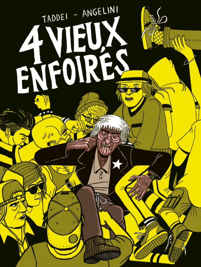 Couverture de l'album 4 vieux enfoirés