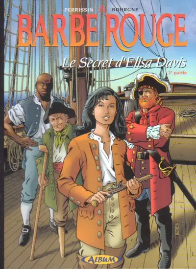 Couverture de l'album Barbe-Rouge Tome 35 Le secret d'Elisa Davis - 2e partie