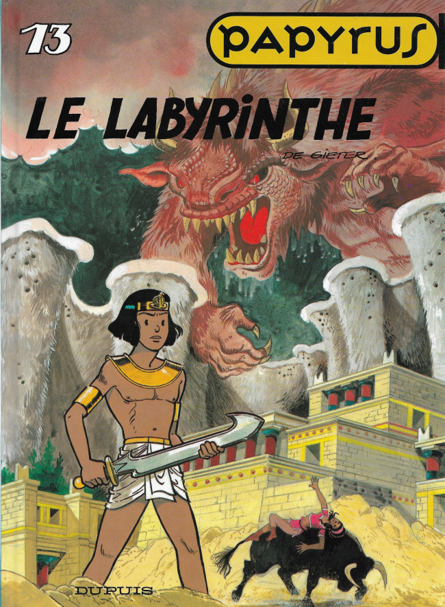 Couverture de l'album Papyrus Tome 13 Le labyrinthe