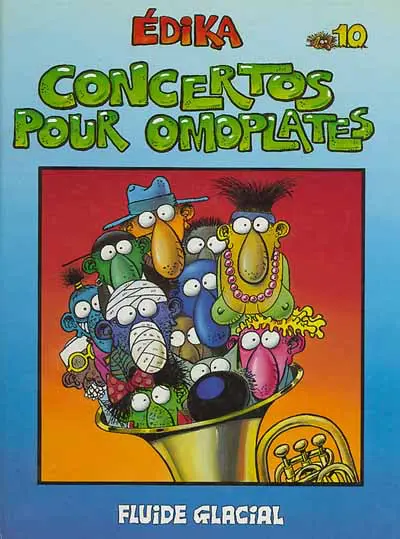 Couverture de l'album Édika Tome 10 Concertos pour Omoplates