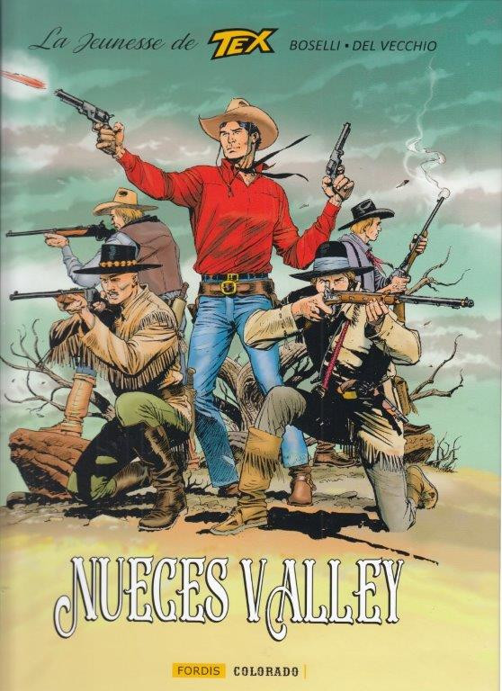 Couverture de l'album La jeunesse de Tex Tome 5 Nueces Valley