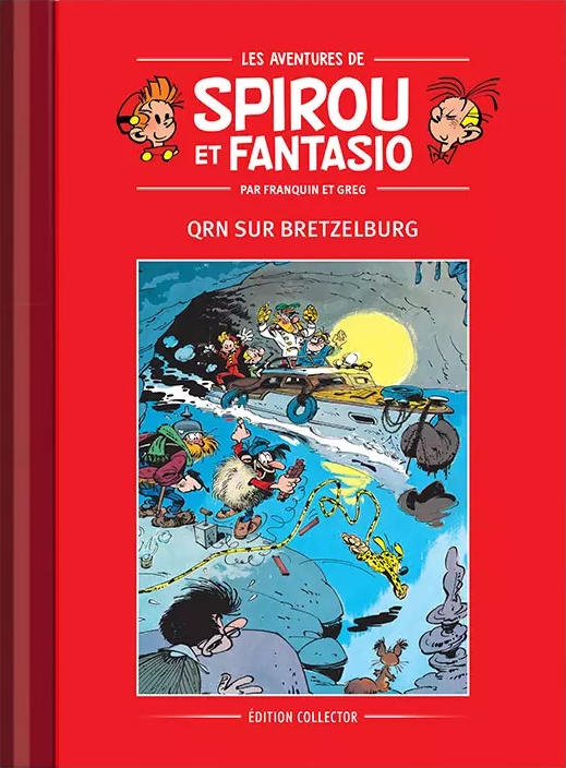 Couverture de l'album Spirou et Fantasio Édition collector Tome 18 QRN sur Bretzelburg