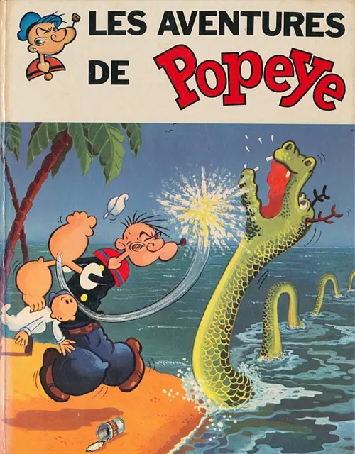 Couverture de l'album Les aventures de Popeye Album N° 2