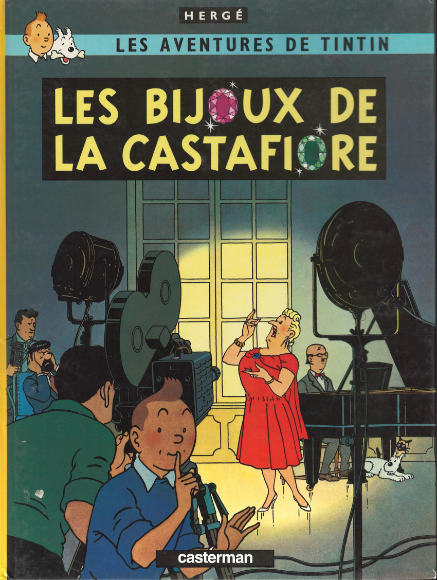 Couverture de l'album Tintin Tome 21 Les bijoux de la Castafiore