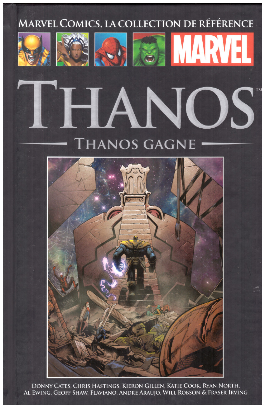 Couverture de l'album Marvel Comics - La collection de référence Tome 250 Thanos : Thanos gagne