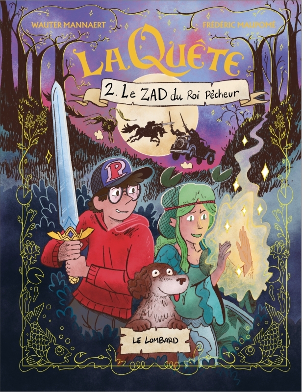 Couverture de l'album La Quête 2 Le ZAD du roi pêcheur