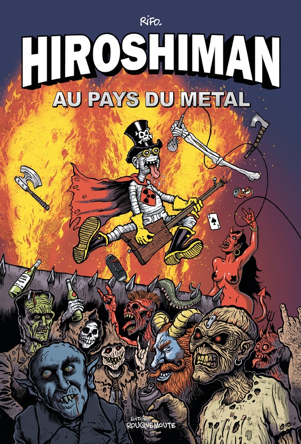 Couverture de l'album Hiroshiman Tome 6 Hiroshiman au pays du metal