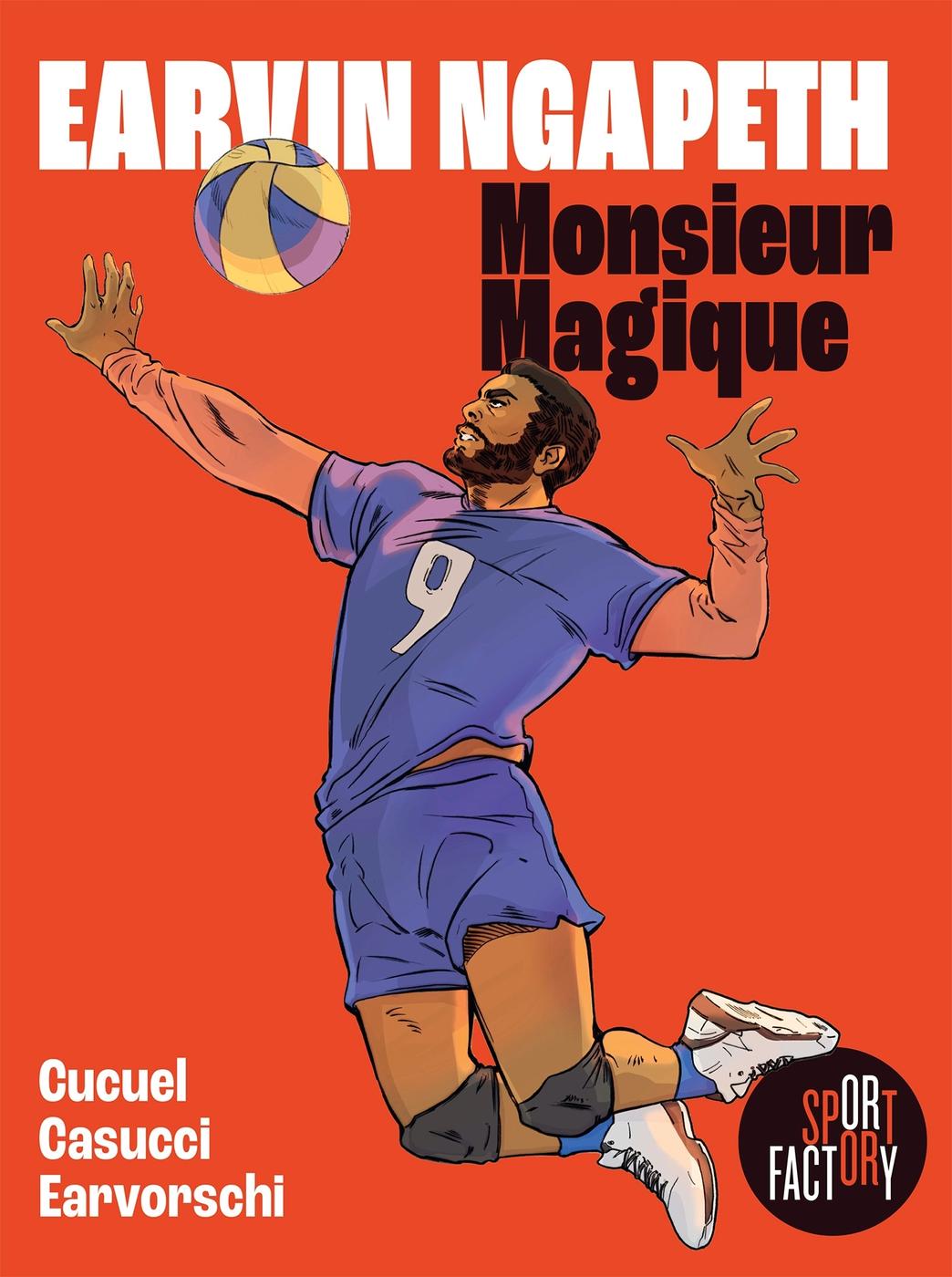 Couverture de l'album Earvin N'gapeth Monsieur Magique