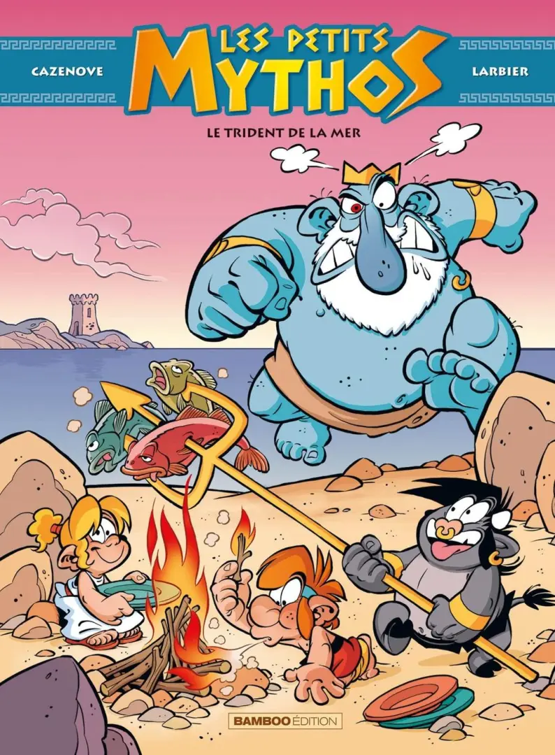Couverture de l'album Les Petits Mythos Tome 16 Le trident de la mer