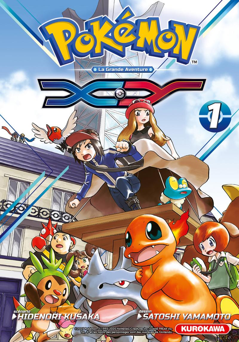 Couverture de l'album Pokémon : XY 1 La grande aventure