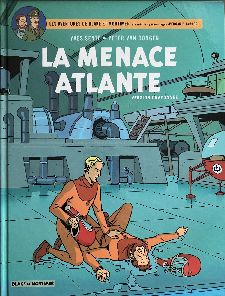 Couverture de l'album Blake et Mortimer Tome 31 La menace Atlante