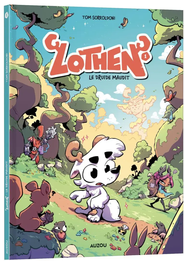 Couverture de l'album Lothen 1 Le druide maudit