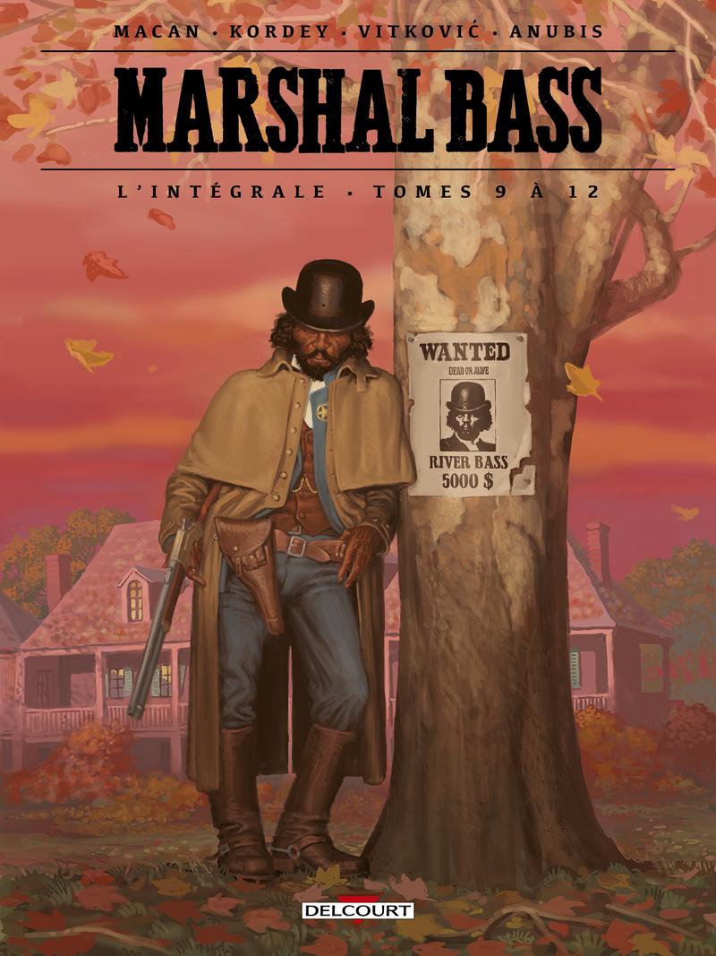 Couverture de l'album Marshal Bass L'intégrale - tomes 9 à 12