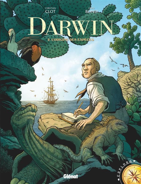 Couverture de l'album Darwin Tome 2 L'origine des espèces