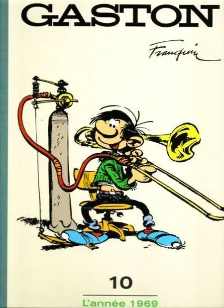 Couverture de l'album Gaston Tome 10 L'année 1969