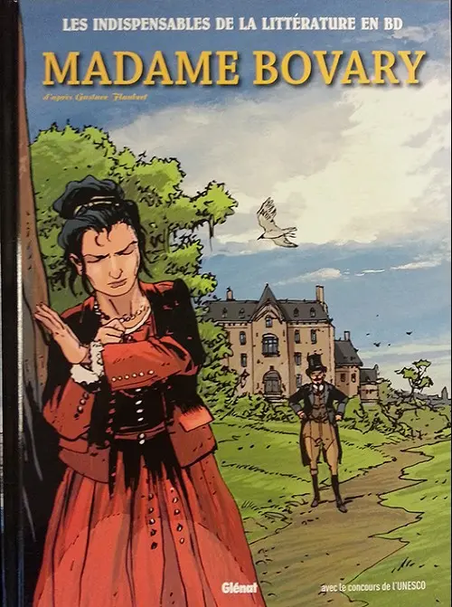 Couverture de l'album Les Indispensables de la Littérature en BD Tome 8 Madame Bovary
