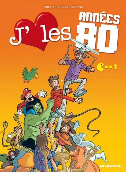 Couverture de l'album J'aime les années 80 Tome 1