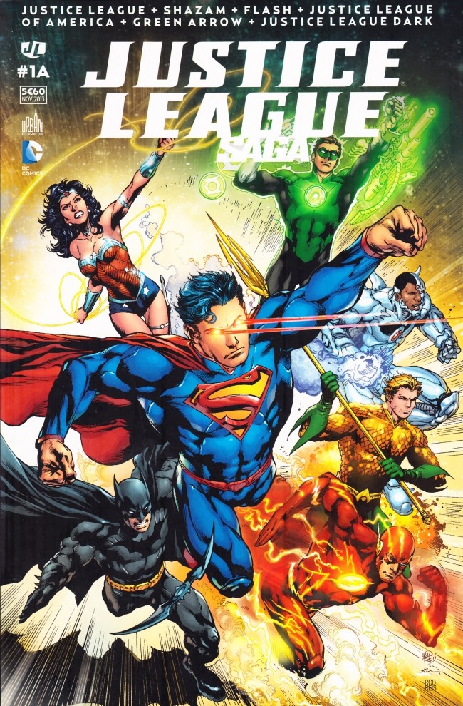Couverture de l'album Justice League Saga #1A
