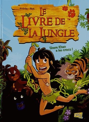 Couverture de l'album Le Livre de la Jungle Tome 1 Shere Khan a les crocs !