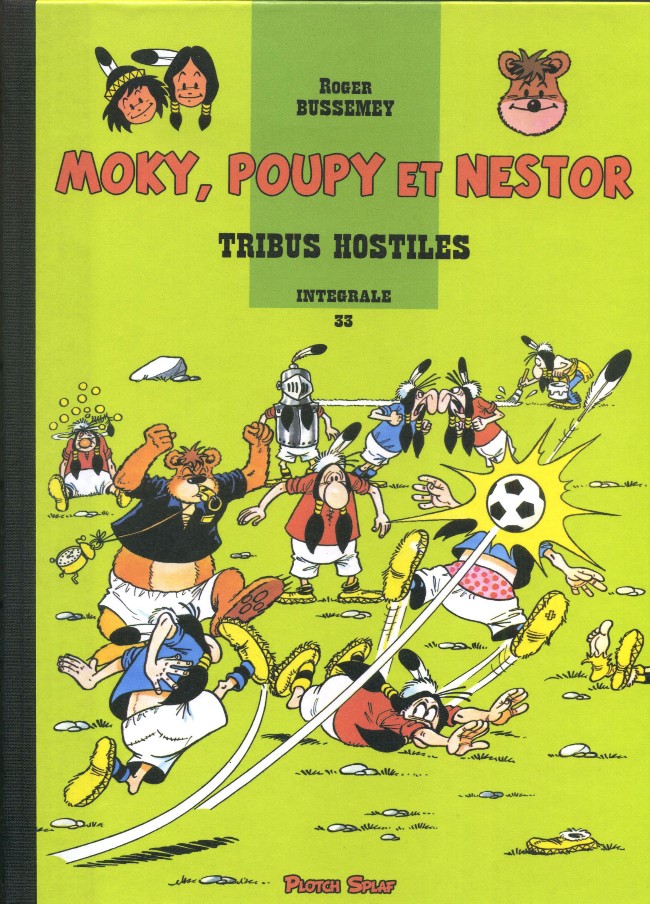 Couverture de l'album Moky, Poupy et Nestor Tome 33 Tribus hostiles
