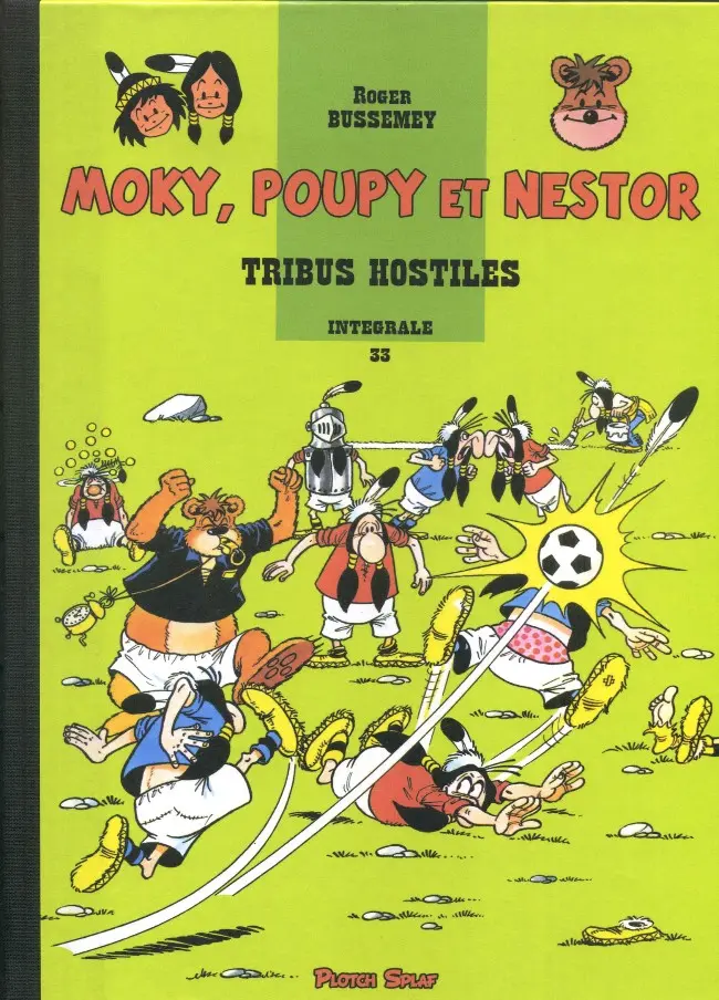 Couverture de l'album Moky, Poupy et Nestor Tome 33 Tribus hostiles