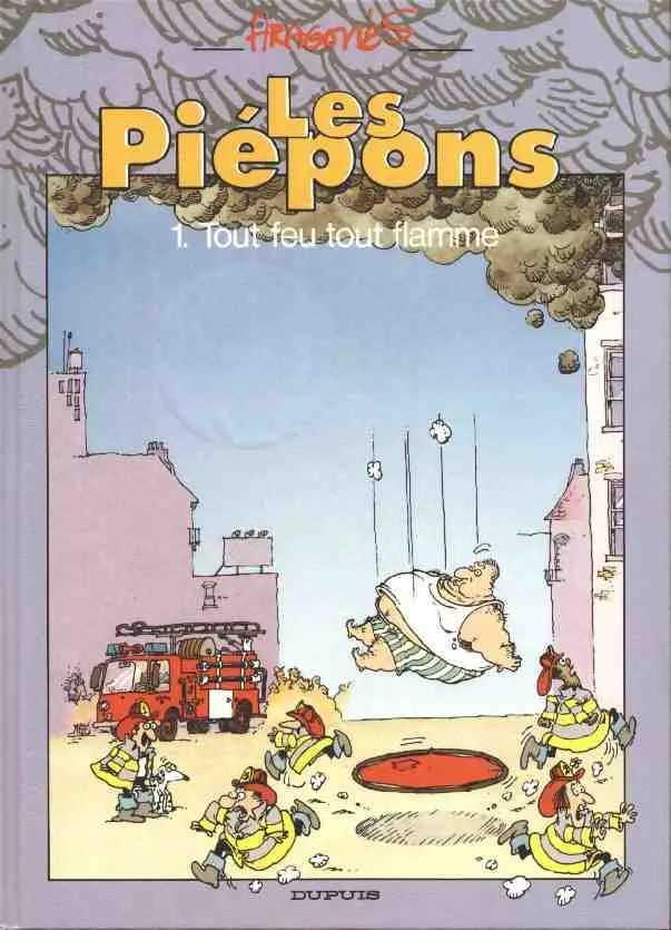 Couverture de l'album Les Piépons Tome 1 Tout feu tout flamme