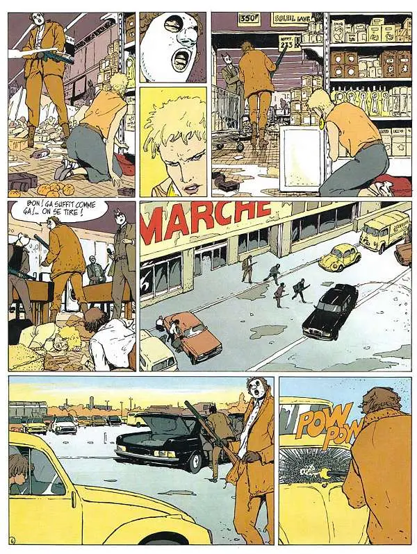 Planche de l'album Colère noire Tome 1 Un après-midi de plomb