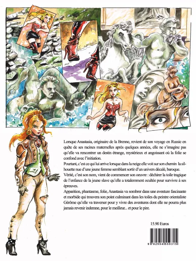 Verso de l'album Anastasia - Les Secrets de Gérôme Tome 2 Le Marché aux esclaves