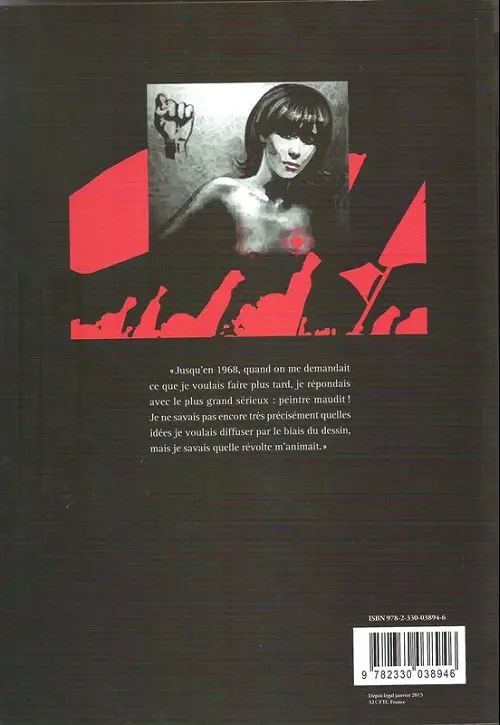 Verso de l'album La Reconstitution Livre 1 1947-1980