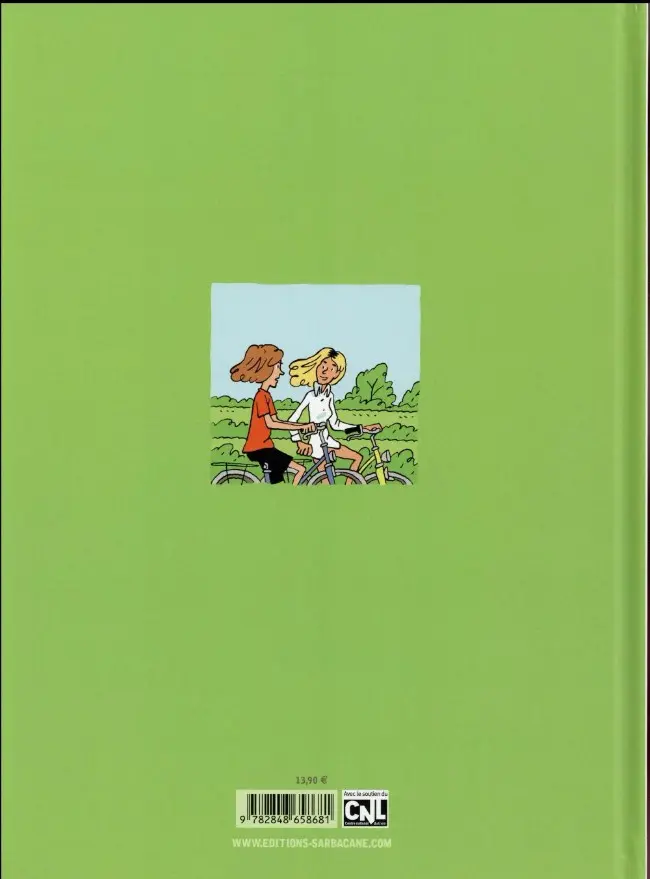 Verso de l'album Antoine et la fille trop bien