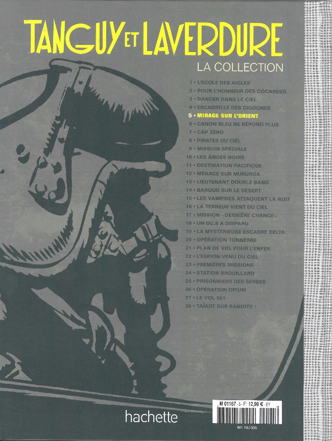 Verso de l'album Tanguy et Laverdure - La Collection Tome 5 Mirage sur l'Orient