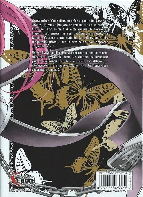 Verso de l'album Undertaker riddle 5