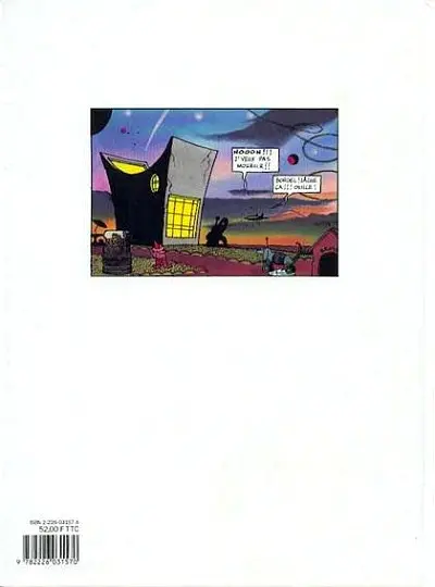 Verso de l'album William Vaurien Tome 3 La grande souris noire