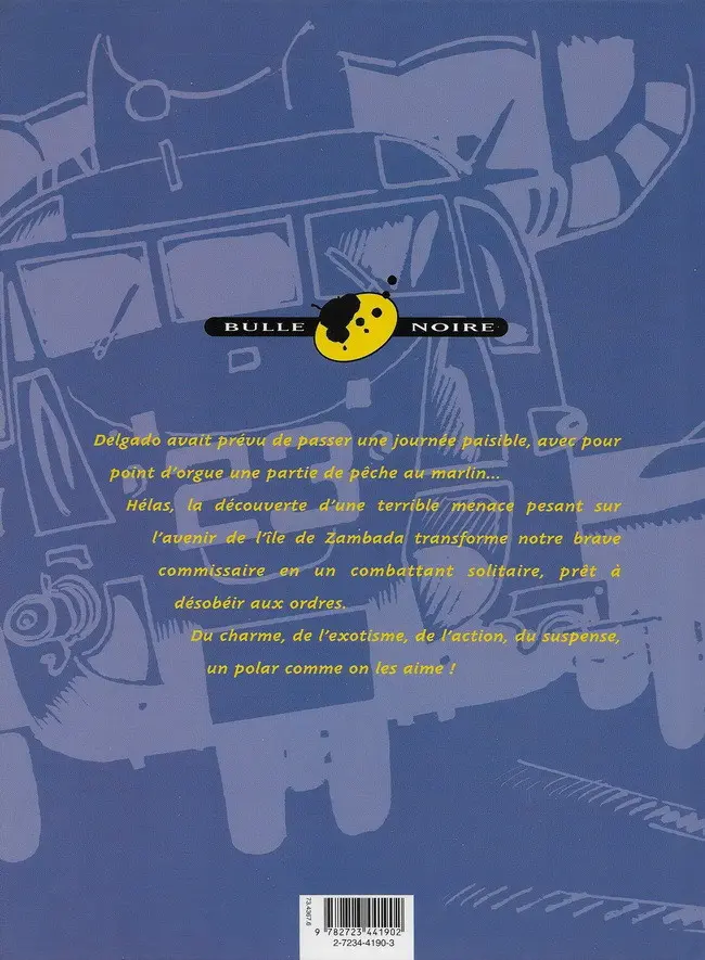Verso de l'album Zambada Tome 3 Menace sur Zambada