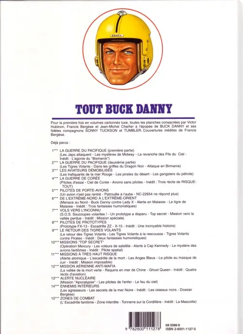 Verso de l'album Tout Buck Danny Tome 5 Pilotes de porte-avions