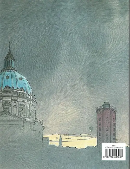 Verso de l'album Les Cités obscures Tome 4 La route d'Armilia