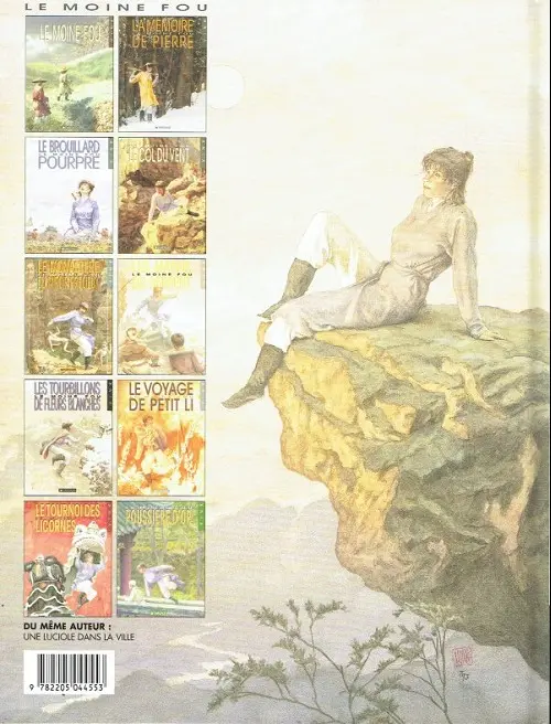 Verso de l'album Le Moine fou Tome 4 Le col du vent