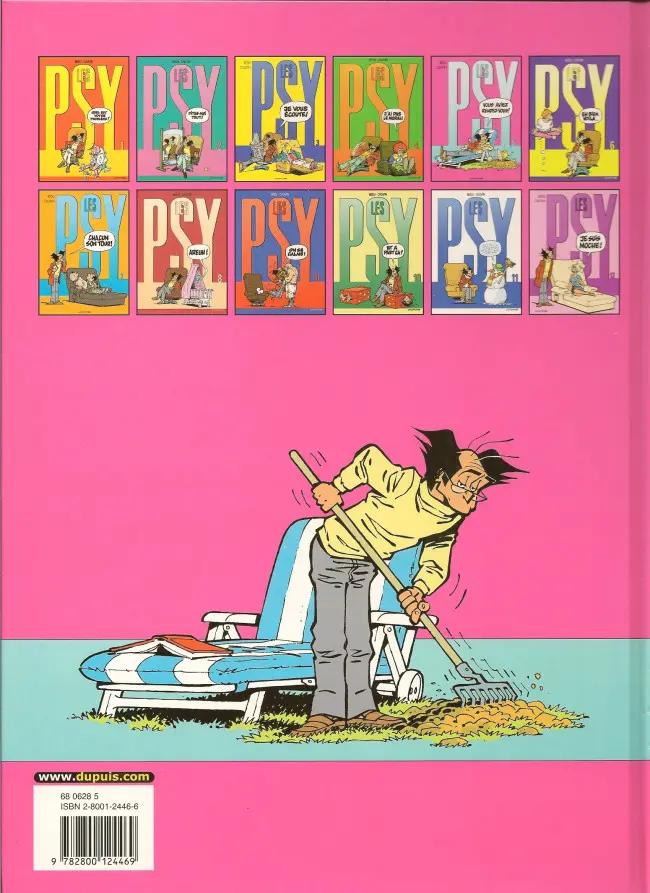 Verso de l'album Les Psy Tome 5 Vous aviez rendez-vous ?