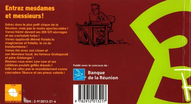 Verso de l'album Tiburce Tome 3 Chacun ses brèdes