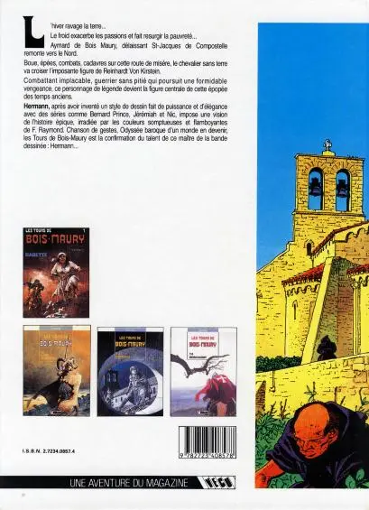 Verso de l'album Les Tours de Bois-Maury Tome 4 Reinhardt
