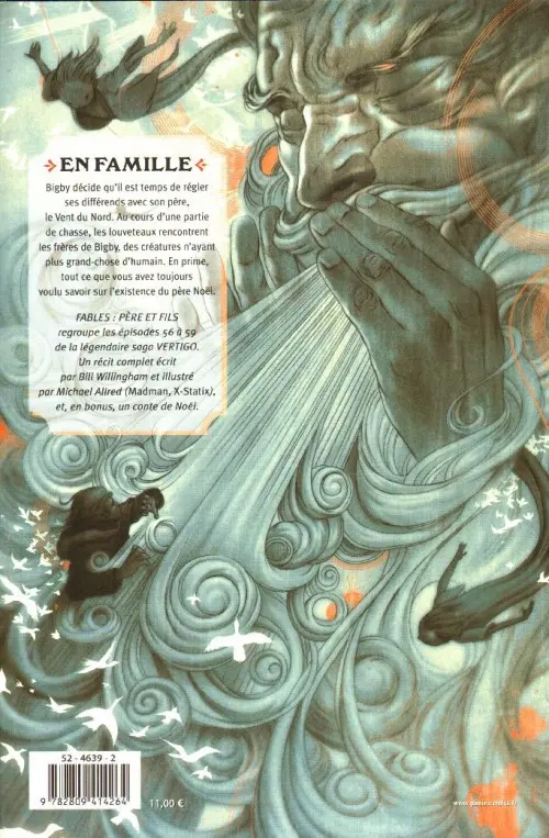 Verso de l'album Fables Tome 11 Père et fils