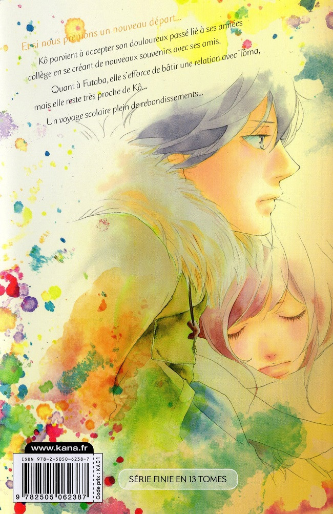 Verso de l'album Blue Spring Ride 11