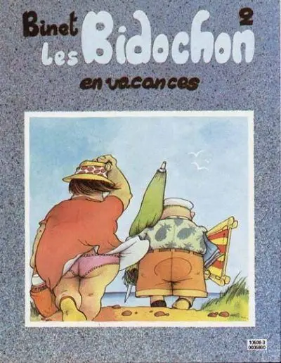 Verso de l'album Les Bidochon Tomes 1 et 2 Roman d'amour / En vacances